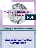 Theory of Distribution of Income