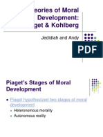 Theories of Moral Development: Piaget & Kohlberg: Jedidiah and Andy