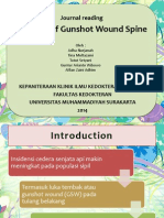 Concept of Gunshot Wound Spine - Ums