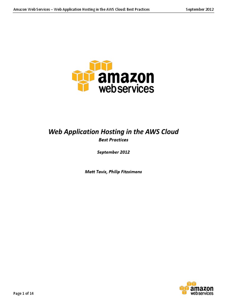AWS Cloud Hosting for IT Managers | PDF | Load Balancing (Computing ...
