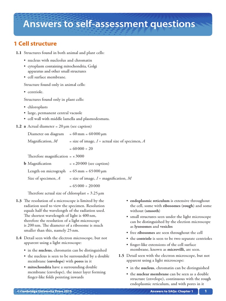 Understanding Cell Structure and Function through Microscopy An