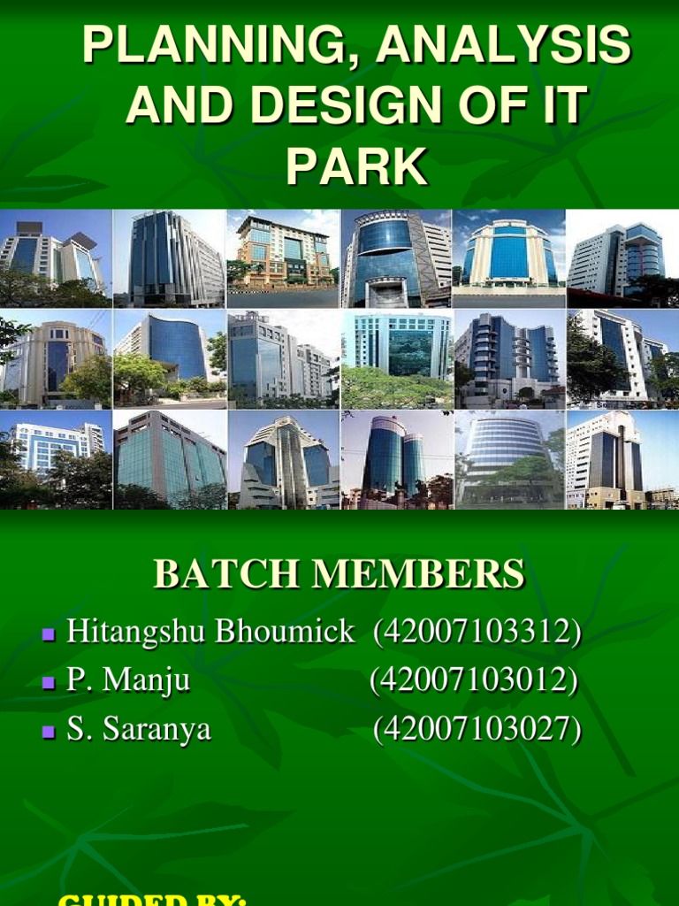 IT Park Design | PDF | Technology & Engineering
