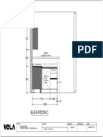 Elevation C: Meja Bar (Supplied by Owner)