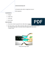 Objectives: Cutting Cable Using Crimper