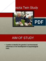 Minnesota Twin Study