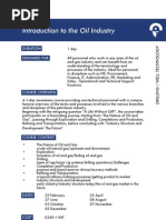 Brief Introduction to Oil Industry 