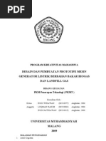 Download PKMT _ generator bahan bakar biogas methan by Budi Wirawan SN21778615 doc pdf