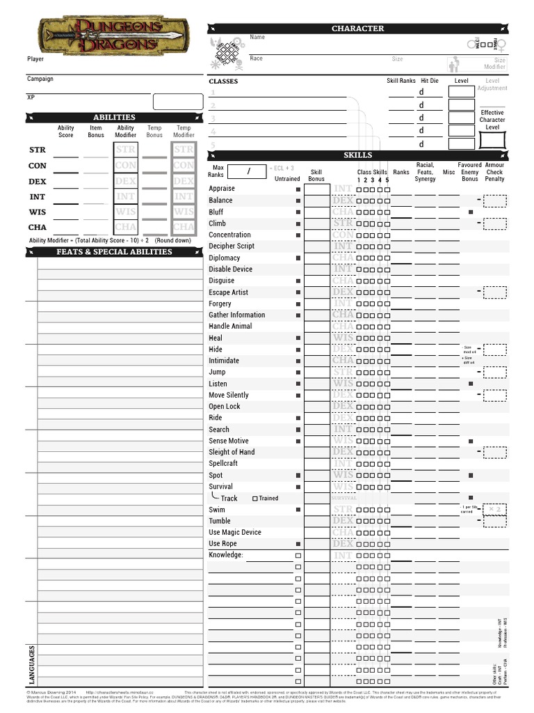 Shadow Caster PDF Dungeons & Dragons Role Playing Games