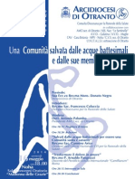 Manifesto Convegno 2014 Pastorale salute Otranto