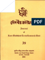 Dhih, A Review of Rare Buddhist Texts XXXIX - Ngawang Samten and Janardan Pandey