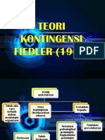 Teori Kontingensi Fiedler (1967)