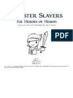 Monster Slayers The Heroes of Hesiod