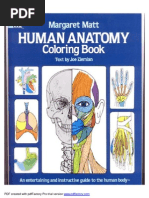 Anatomy Coloring Book - Dover