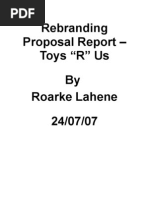 Download Rebranding Proposal Report by roarkey SN217804 doc pdf