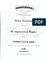 Fernando Sor, Op.55c - 3 Duos Faciles Et Progressifs PDF