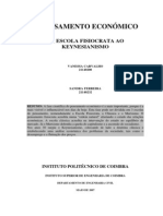 Pensamento Econômico: Fisiocracia a Keynesianismo