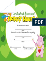 Happy Hearts 2 Cert