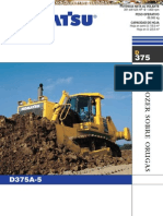 Catalogo Bulldozer Oruga D375a 5 Komatsu PDF
