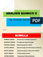 Diapositivas Analisis Quimico II 2014
