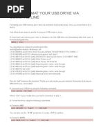 Format Your Usb