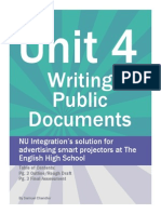 Unit 4: Writing Public Documents