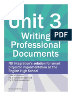 Unit 3: Writing Professional Documents