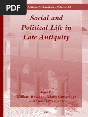 Social And Political Life In Late Antiquity Identity - 