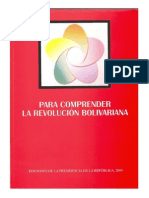 Comprender Revolucion Bolivariana