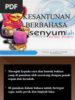 Kesantunan Berbahasa Dalam Komunikasi