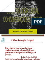 Odonto Legal Consider Iniciais