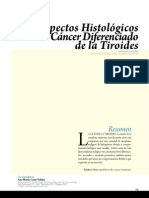 Aspectos Histológicos - Cáncer Tiroides