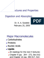 Lipids 1 Lipid Structures and Properties Digestion and Absorption