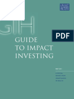 GIH Guide to Impact Investing FINAL May 2011