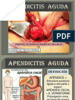 APÉNDICITIS AGUDA - Definición, Anatomía, Clínica y Tratamiento