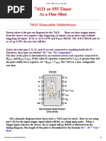 or 555 Timer As A One-Shot