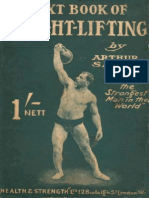 Arthur Saxon - Textbook of Weightlifting