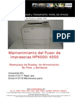 Mantenimiento-Fusor-HP4000