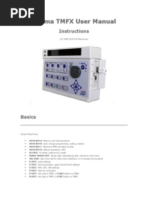 Tajima tfmx machine repair manual pdf