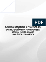 Saberes Docentes Leitura Análise Lingu Escrita Prat - Form - Professores - Web