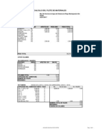 Hoja de Calculo de Fletes