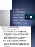 NORMA 070 - ALBAÑILERIA