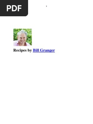 Bill Granger's Easy Recipes Collection | PDF | Salad | Stir Frying