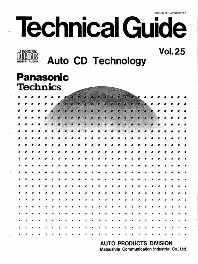 CD Training Panasonic | PDF