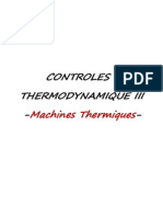 Controles Thermodynamique III