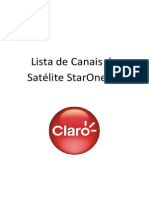 Lista de Canais Do Satélite StarOne C2 04112013 PDF