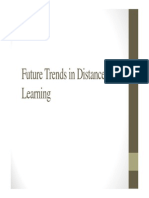 Future Trend in Distance Learning
