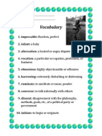 Vocabularylist