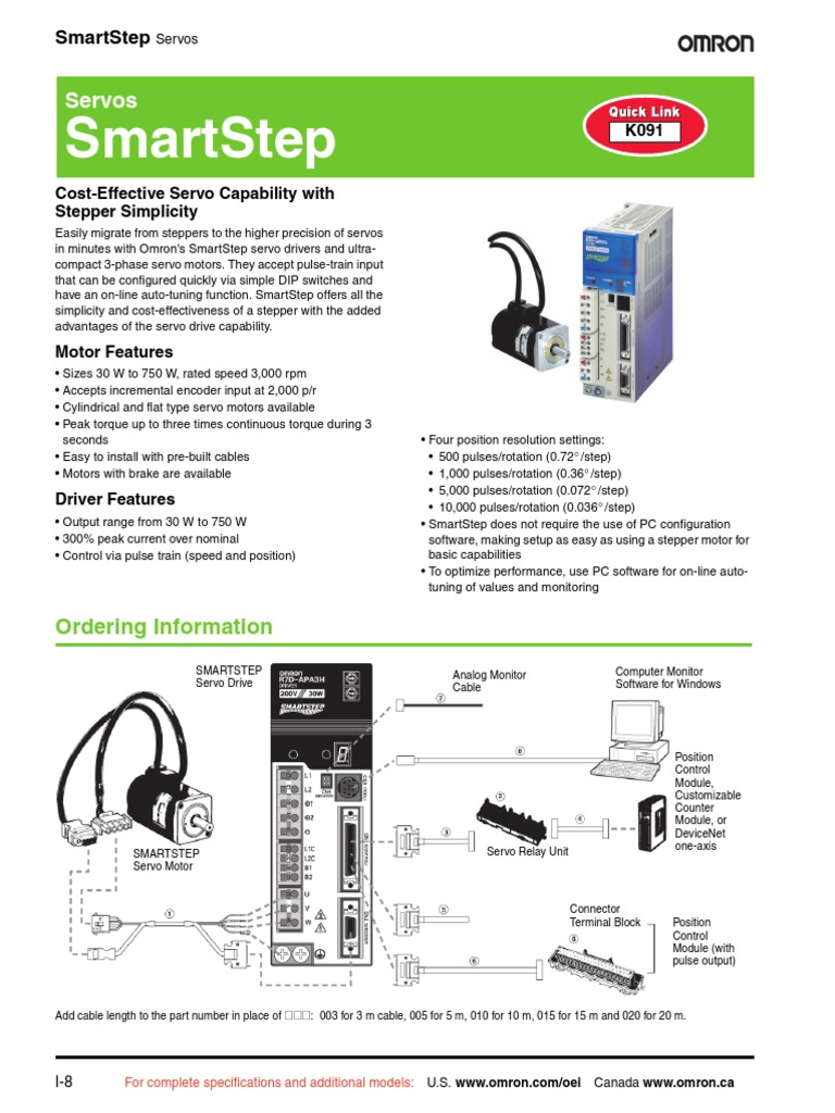 SmartStep Servo Solutions | PDF | Servomechanism | Power Supply