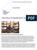 Theory of Anti Relativity" by E P Dollard