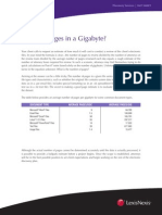 How Many Pages in A Gigabyte?: Document Type Average Pages/Doc Average Pages/Gig